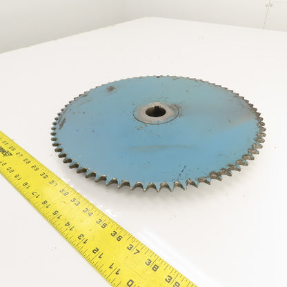 14-1/4" OD #50 Single Row Roller Chain Sprocket 70 Teeth 1-3/8" Bore
