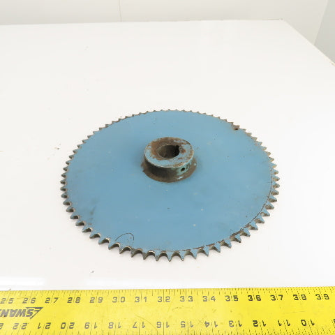 14-1/4" OD #50 Single Row Roller Chain Sprocket 70 Teeth 1-3/8" Bore