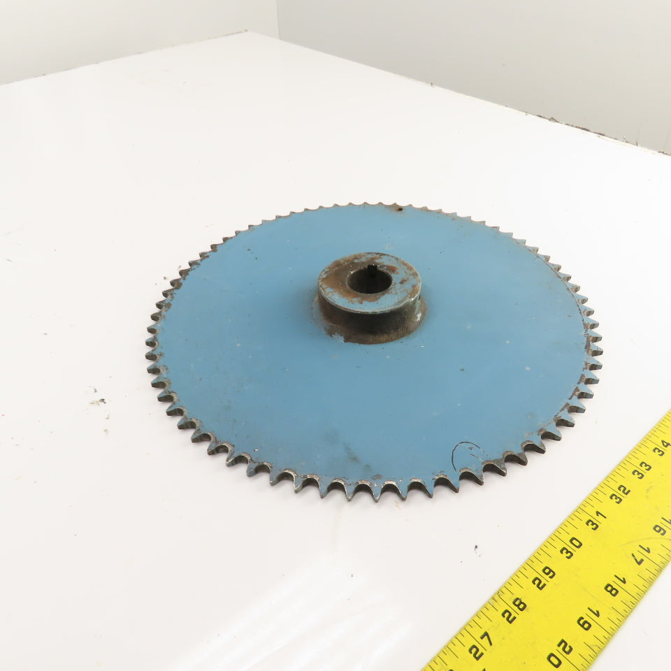 14-1/4" OD #50 Single Row Roller Chain Sprocket 70 Teeth 1-3/8" Bore