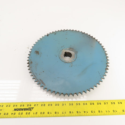 14-1/4" OD #50 Single Row Roller Chain Sprocket 70 Teeth 1-3/8" Bore