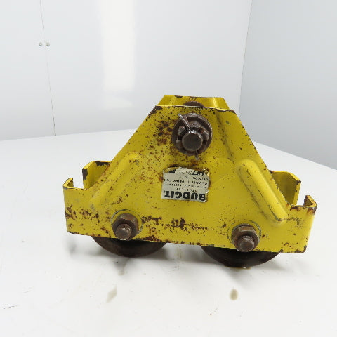 Budgit 509148-1 1 Ton Push/Pull Ball Bearing Hoist Trolley 3" - 5" Flange