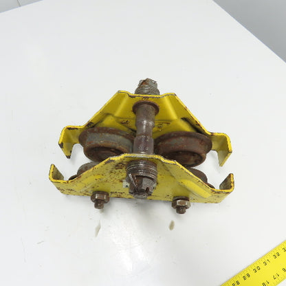 Budgit 509148-1 1 Ton Push/Pull Ball Bearing Hoist Trolley 3" - 5" Flange