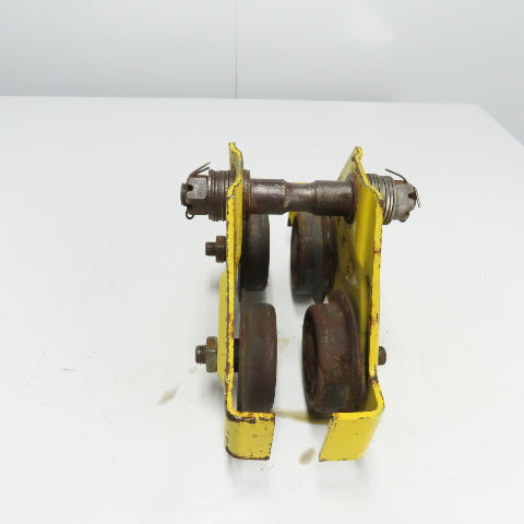 Budgit 509148-1 1 Ton Push/Pull Ball Bearing Hoist Trolley 3" - 5" Flange