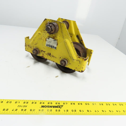 Budgit 509148-1 1 Ton Push/Pull Ball Bearing Hoist Trolley 3" - 5" Flange