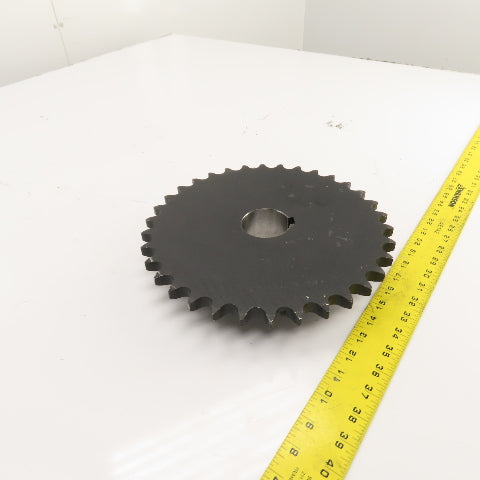 Martin 80BS34 2-3/16 #80 1" Pitch Roller Chain Sprocket 34 Teeth 11.3" OD