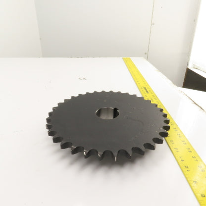 Martin 80BS34 2-3/16 #80 1" Pitch Roller Chain Sprocket 34 Teeth 11.3" OD