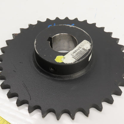 Martin 80BS34 2-3/16 #80 1" Pitch Roller Chain Sprocket 34 Teeth 11.3" OD