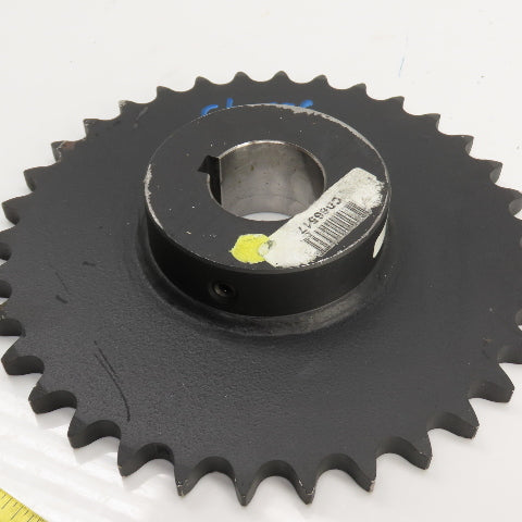 Martin 80BS34 2-3/16 #80 1" Pitch Roller Chain Sprocket 34 Teeth 11.3" OD