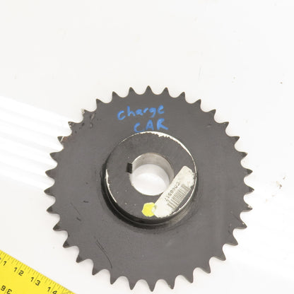 Martin 80BS34 2-3/16 #80 1" Pitch Roller Chain Sprocket 34 Teeth 11.3" OD
