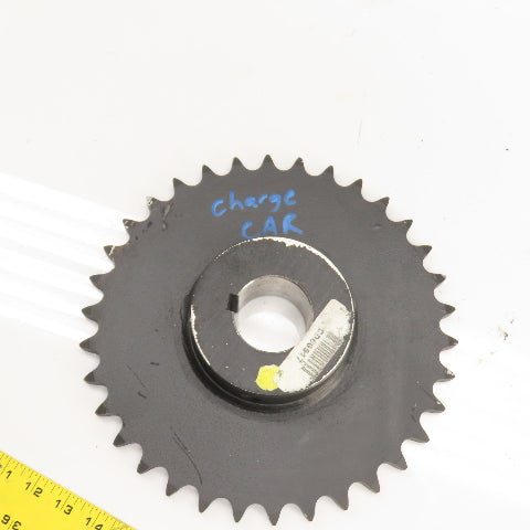 Martin 80BS34 2-3/16 #80 1" Pitch Roller Chain Sprocket 34 Teeth 11.3" OD