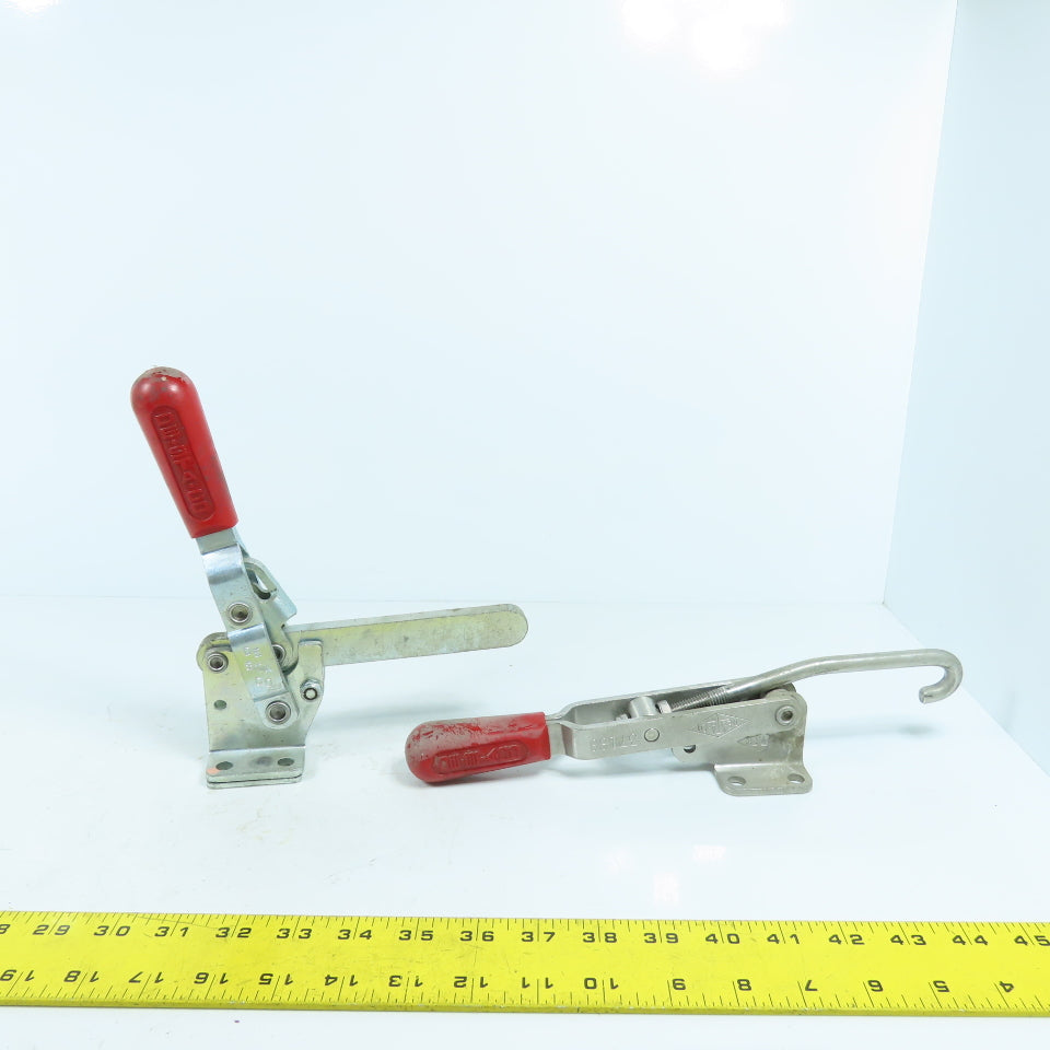 Destaco 371SS Pull Action Latch Clamp & 247 Vertical Hold-Down Clamp Lot/2