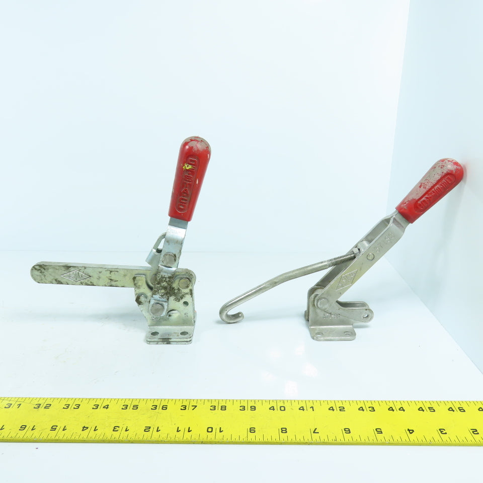Destaco 371SS Pull Action Latch Clamp & 247 Vertical Hold-Down Clamp Lot/2