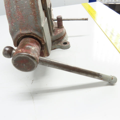 Armstrong 4" Wide x 6" Open Swivel Base Bench Mount Machinists Vise