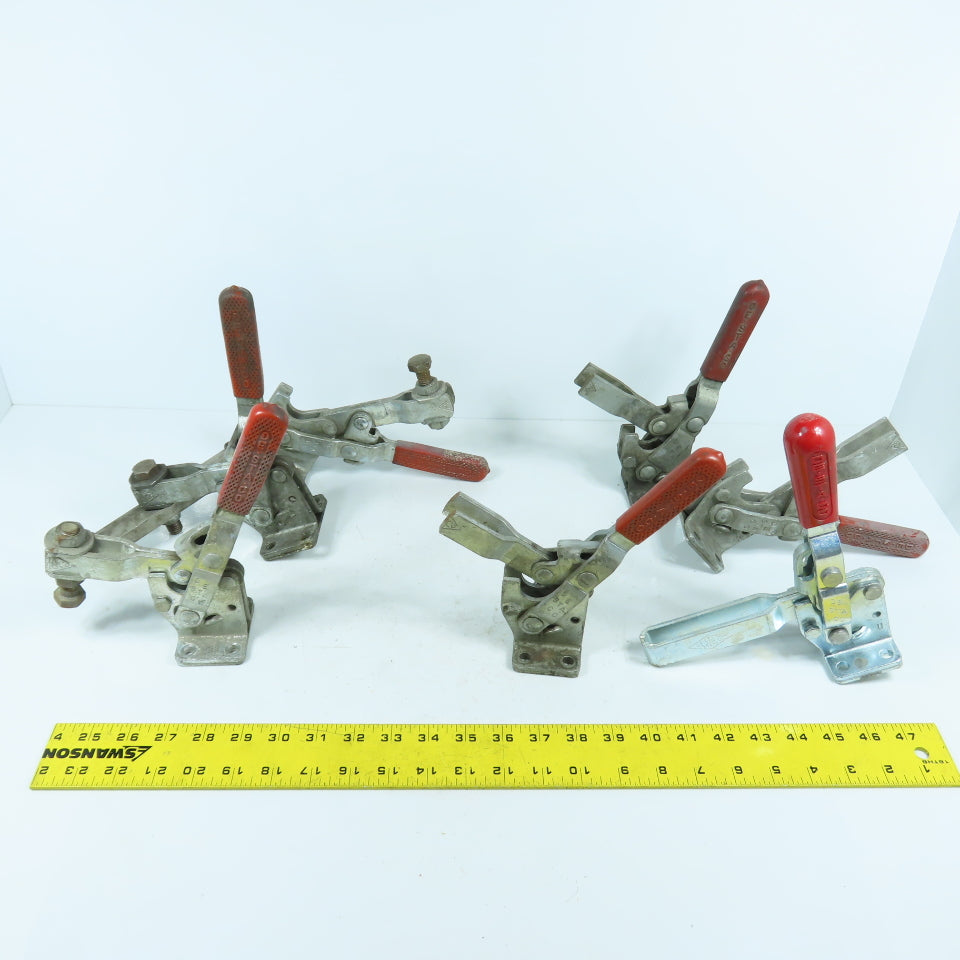 Destaco 247-U Horizontal Hold-Down Locking Toggle Clamp Flange Base Lot Of 7