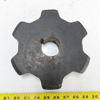 Martin 4000B6 8" OD 6-Tooth Roller Chain Sprocket 1-15/16" Bore