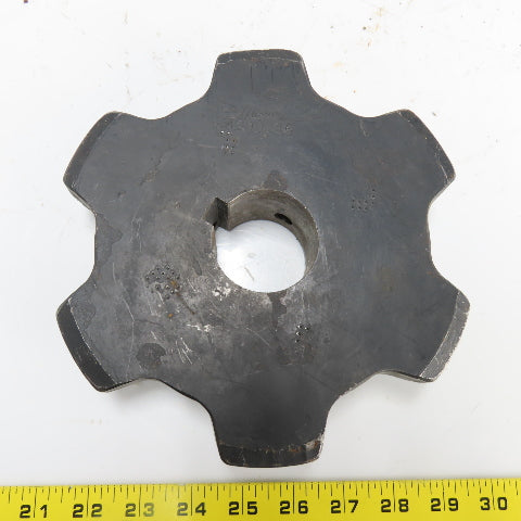 Martin 4000B6 8" OD 6-Tooth Roller Chain Sprocket 1-15/16" Bore