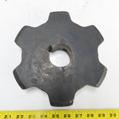 Martin 4000B6 8" OD 6-Tooth Roller Chain Sprocket 1-15/16" Bore