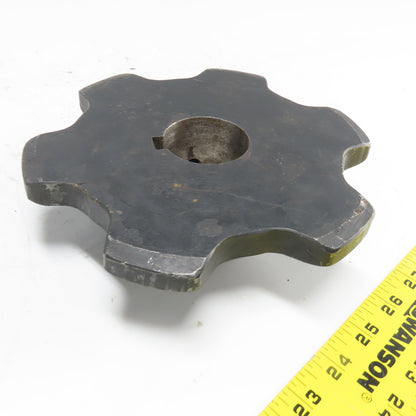 Martin 4000B6 8" OD 6-Tooth Roller Chain Sprocket 1-15/16" Bore