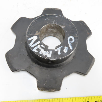 Martin 4000B6 8" OD 6-Tooth Roller Chain Sprocket 1-15/16" Bore