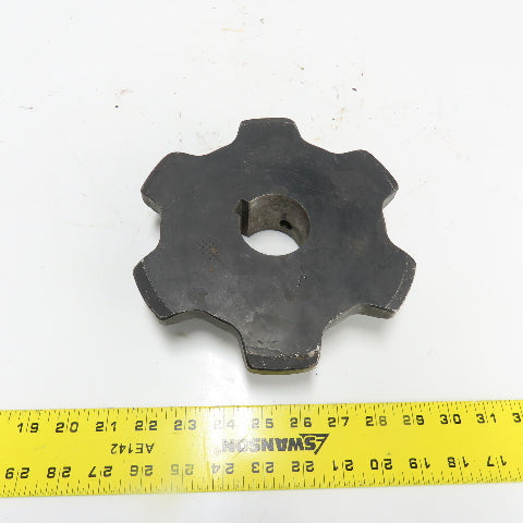 Martin 4000B6 8" OD 6-Tooth Roller Chain Sprocket 1-15/16" Bore