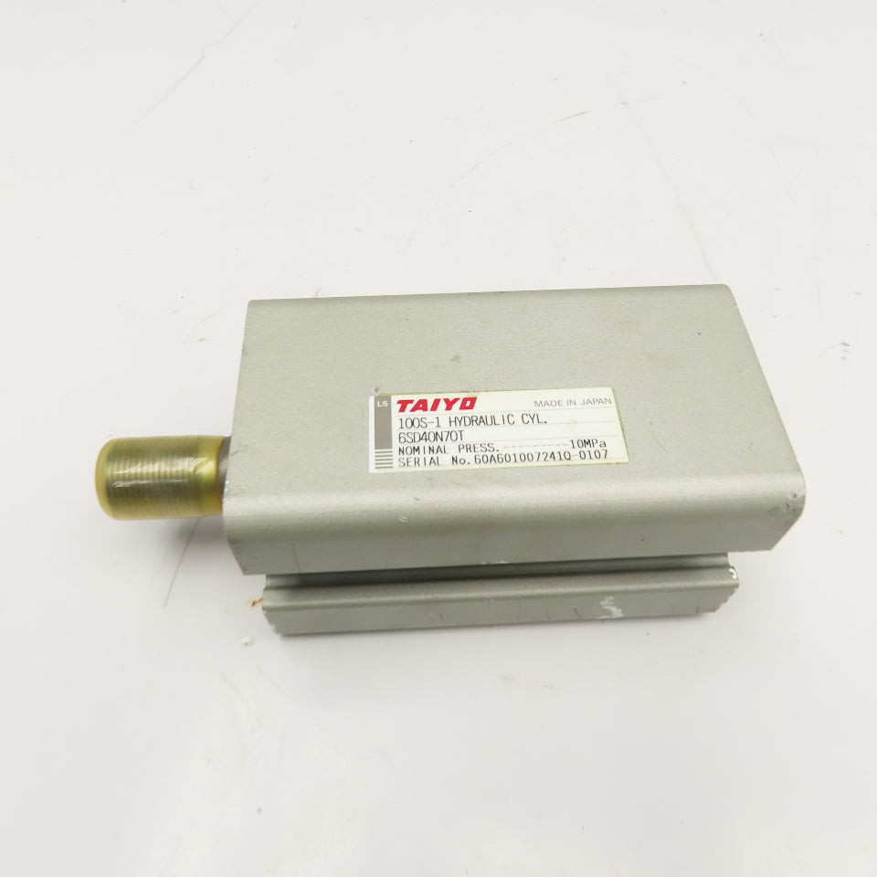 Taiyo 6SD40N70T 40mm Bore 70mm Stroke Double Acting Hydraulic Cylinder