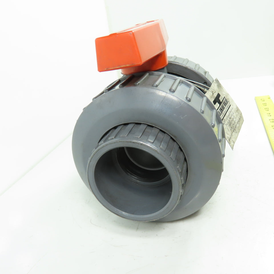 Colonial Valve 2" PVC Ball Valve 235PSI Non-Shock