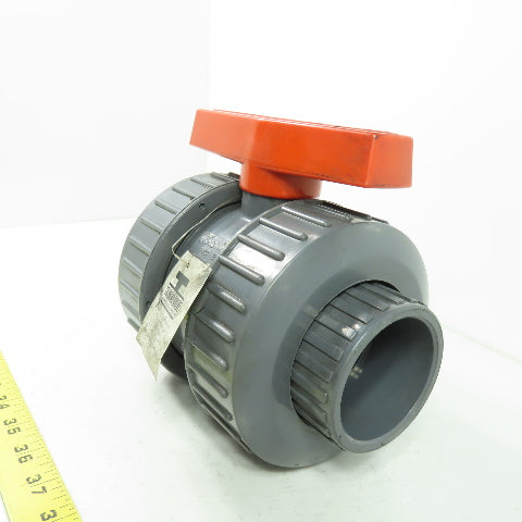 Colonial Valve 2" PVC Ball Valve 235PSI Non-Shock