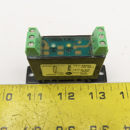 Syron SMR36005 M5 Nut Detector Sensor PNP Monitor Module 24V