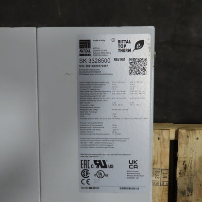 Rittal SK 3328500 Top Therm Wall Mount Enclosure Cooling Unit 230V 1PH
