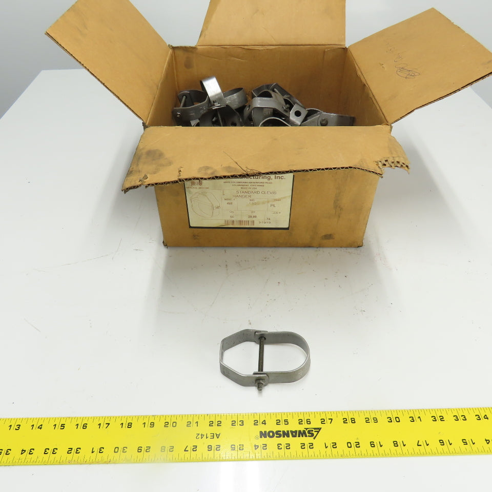 PHD 450-451 Adjustable Clevis Hanger 1-1/2" Pipe Lot Of 48