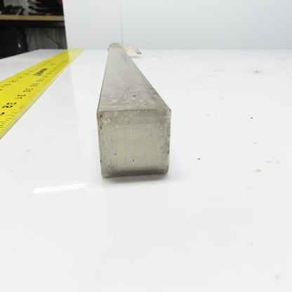 1" x 1" x 24" OAL 304/304L Stainless Flat Bar Stock