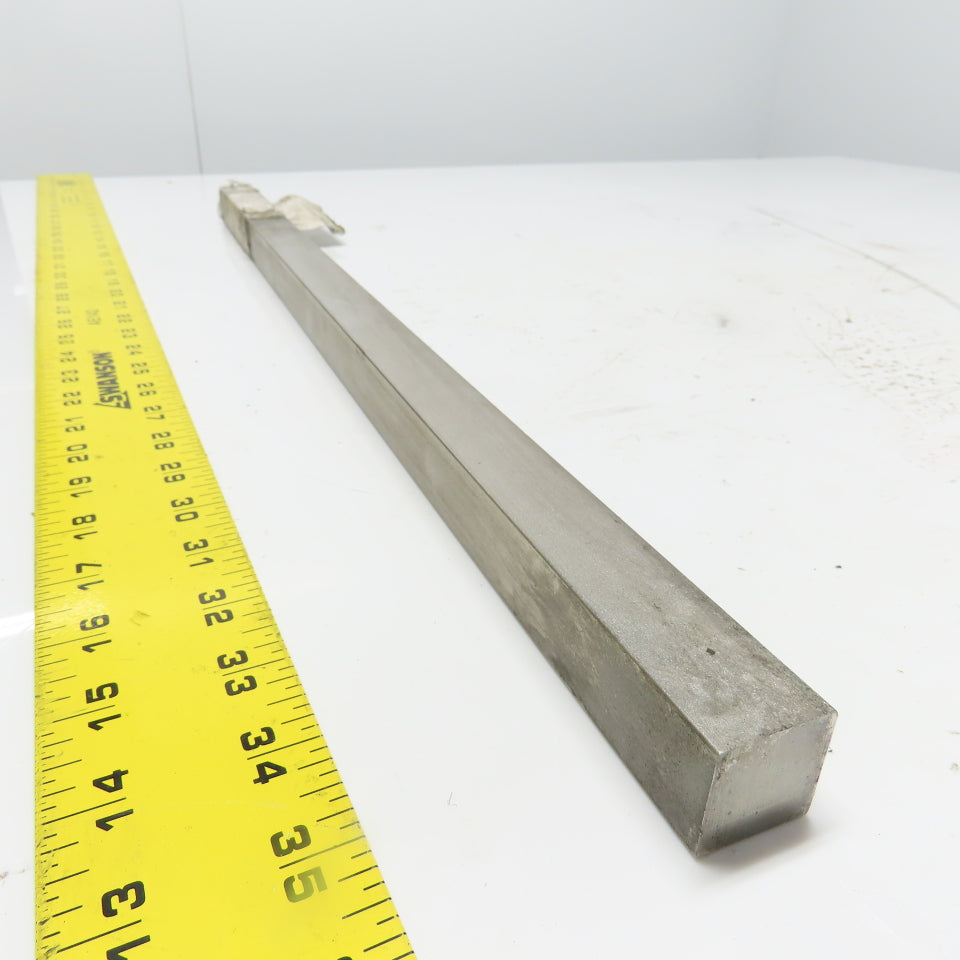 1" x 1" x 24" OAL 304/304L Stainless Flat Bar Stock
