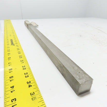 1" x 1" x 24" OAL 304/304L Stainless Flat Bar Stock