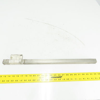 1" x 1" x 24" OAL 304/304L Stainless Flat Bar Stock
