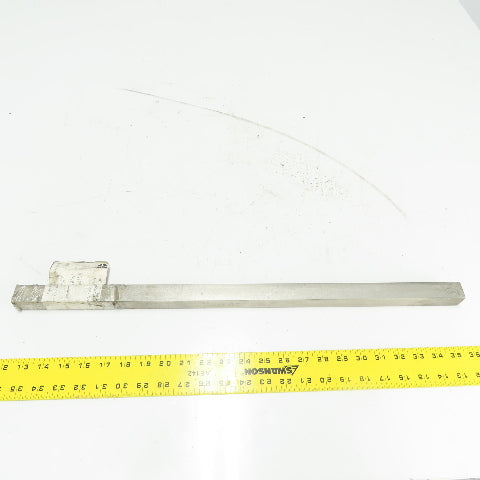 1" x 1" x 24" OAL 304/304L Stainless Flat Bar Stock
