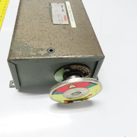 Gemco 19801208DSPX Rotating Cam Limit Switch