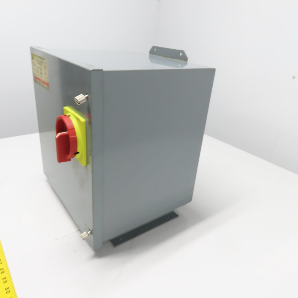 Square D SK1000A2 Class 9070 1000VA Transformer Disconnect 230/460V Pri 115V Sec