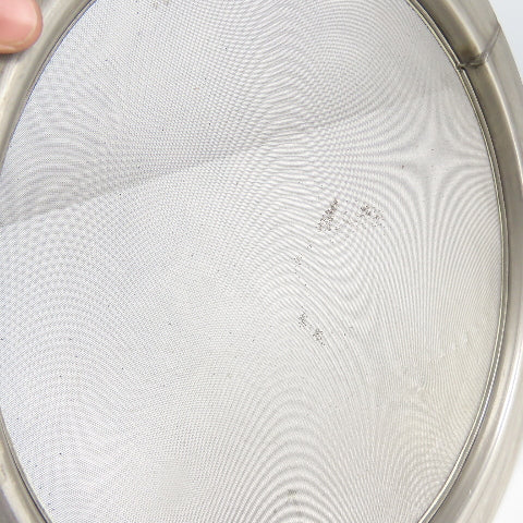 50 TBC 17" OD Fine Mesh Shifting Screen Sieve Stainless Steel 14" ID
