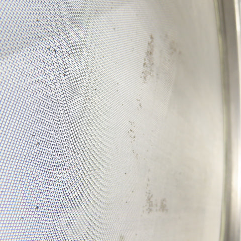 50 TBC 17" OD Fine Mesh Shifting Screen Sieve Stainless Steel 14" ID