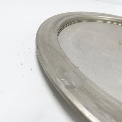50 TBC 17" OD Fine Mesh Shifting Screen Sieve Stainless Steel 14" ID