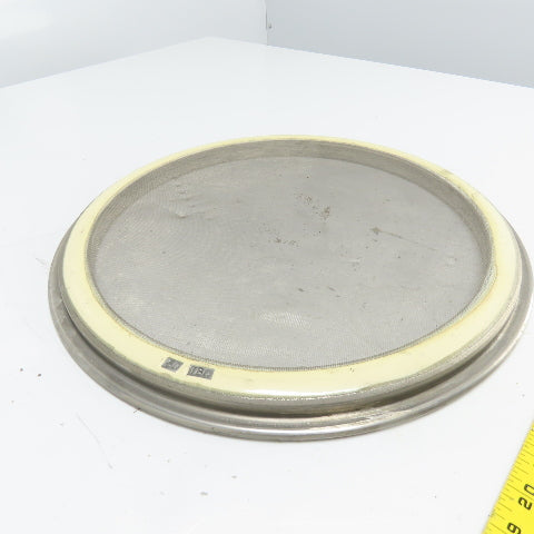 50 TBC 17" OD Fine Mesh Shifting Screen Sieve Stainless Steel 14" ID