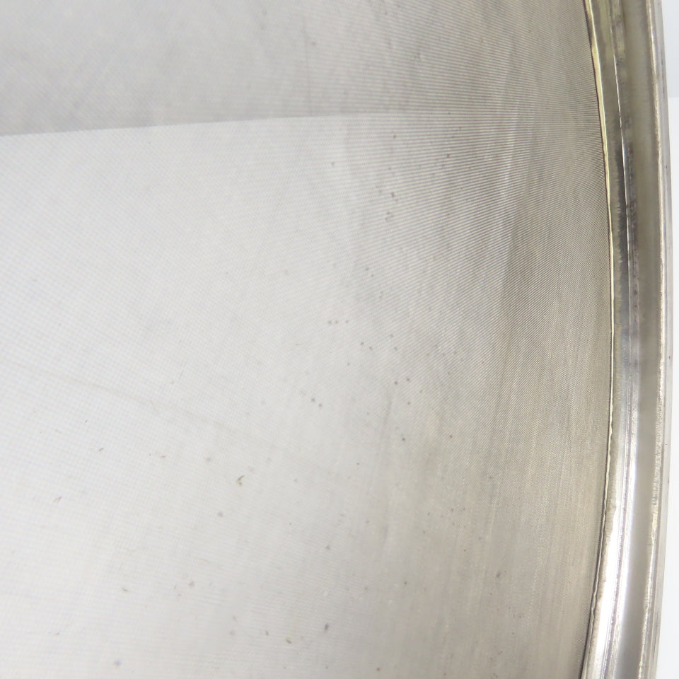 50 TBC 17" OD Fine Mesh Shifting Screen Sieve Stainless Steel 14-3/8" ID