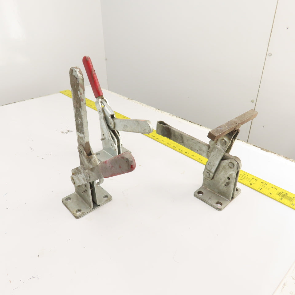 Destaco 267 Manual Vertical Hold-Down Toggle Clamp Flange Base Lot Of 3