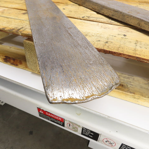 Kenhar K2100U 42" x 4" Class II 16" Carriage Pin Lock Forklift Fork Lot Of 2