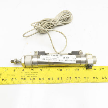 SMC T-CDBM2B32-125 32mm Bore 125mm Stroke End Lock Air Cylinder