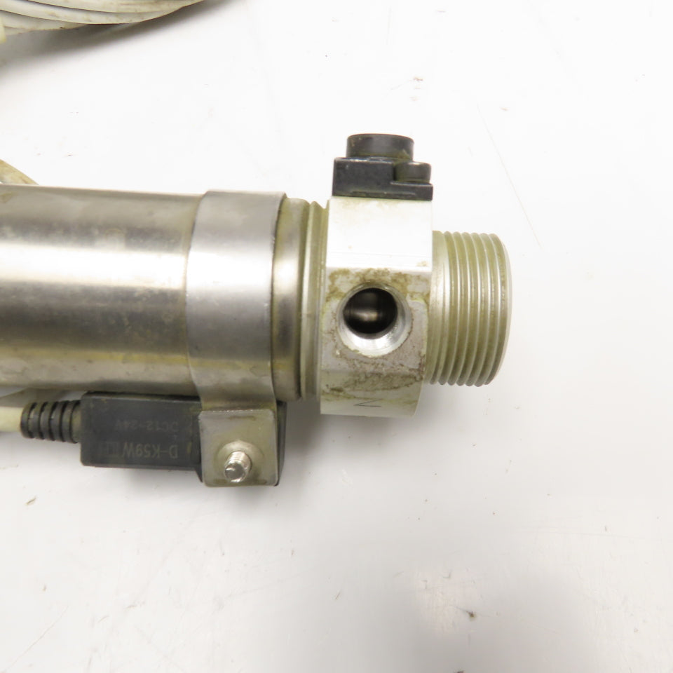SMC T-CDBM2B32-125 32mm Bore 125mm Stroke End Lock Air Cylinder