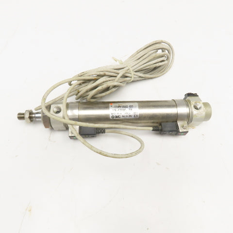 SMC T-CDBM2B32-125 32mm Bore 125mm Stroke End Lock Air Cylinder