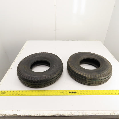 Load Star 5.70 x 8 High Speed Nylon Tubeless Trailer Tire Set Of 2