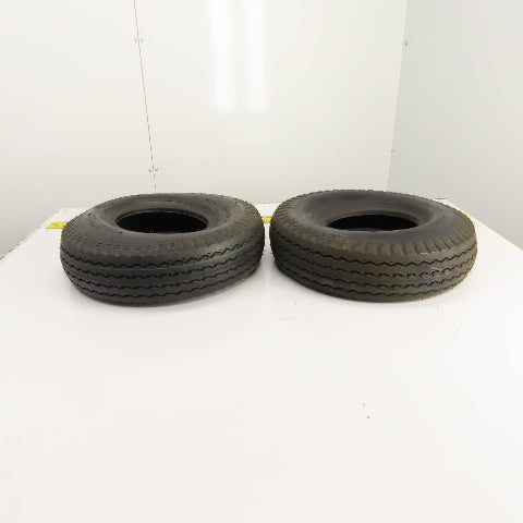 Load Star 5.70 x 8 High Speed Nylon Tubeless Trailer Tire Set Of 2