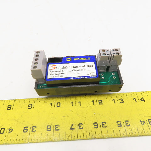 Square D SPX-2A0 Seriplex 2 Channel Control Bus Discrete Input Module